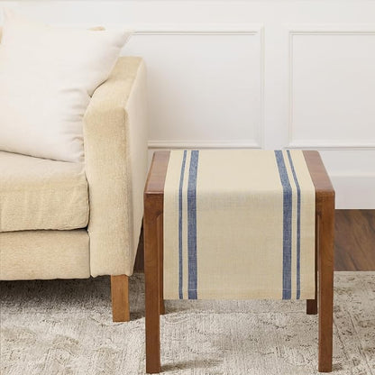 Solino Home 100% Linen Table Runner, 14 x 36 in, mitered corners | Pure Linen | by SolinoHome