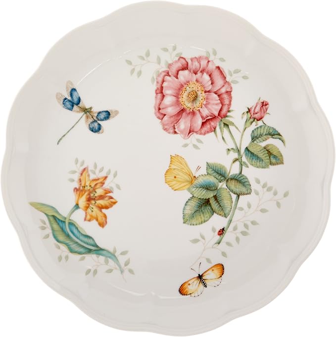 Lenox Butterfly Meadow Porcelain 18-Piece Dinnerware Set - Image 7
