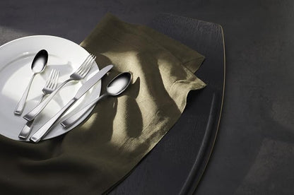 Oneida Moda 65-Piece 18/10 Stainless Steel Silverware Set - Image 10
