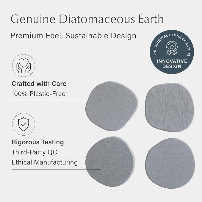 Dorai Home Stone Coasters Set - Image 3