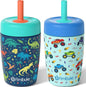 Fimibuke Toddler Cups Spill Proof, 12 OZ Sippy Cup by Fimibuke