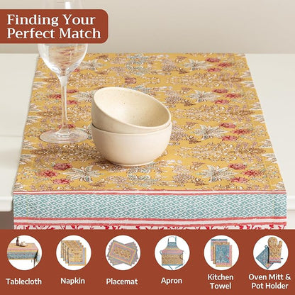 Maison d' Hermine Table Runner 100% Cotton 14.50" x 72" | Table Runners 72 - Image 4