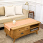 Solino Home Cotton Linen Dining Table Runner Peach Hemstitch, 14 x 60 in | by SolinoHome