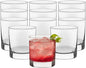 Libbey 917CD Heavy Base Rocks Glasses Set of 12, Old Fashioned Whiskey Cups by Libbey