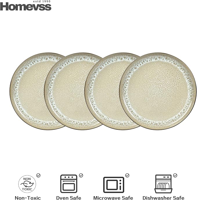 HomeVss 20-Piece Dinnerware Set - Image 7