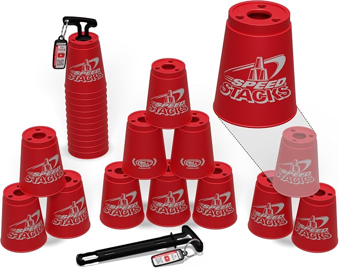 Speed Stacks | Official Sport Stacking Set, Low Friction | WSSA Approved by SpeedStacks