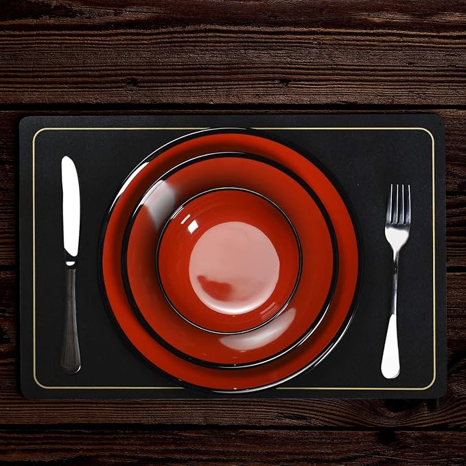 TP 18-Piece Melamine Dinnerware Sets, Service - Image 6