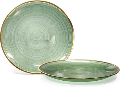 " OCCASIONS " 960pcs set-Wedding Party Disposable Plastic Plate Set -120 x 10'' - Image 3