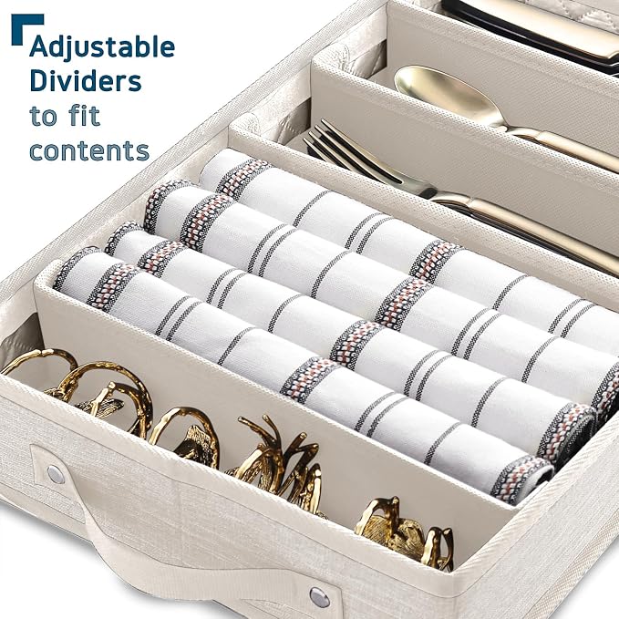 Flatware & Utensil Storage, Durable Silverware Storage Box - Image 4