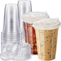 Qinsihwn 20 oz Clear Plastic Cups by Qinsihwn