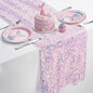 Pink Table Runner 12x72 Inches Table Decor by FEXIA