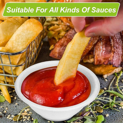 6 oz Small Disposable Bowls, 200 Pack Chili Disposable | Eco-friendly Sugarcane - Image 3