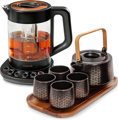 Viante Luxury Tea Set, Electric Kettle by Viant%C3%A9