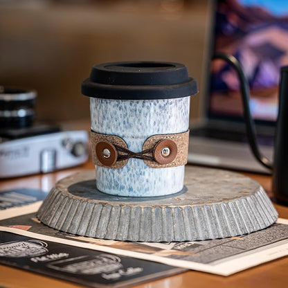 Coffee Mug with Lid, Reusable Coffee Cups - Image 6