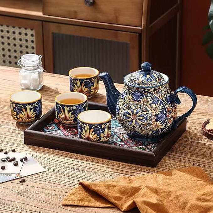 ACMLIFE Tea Sets for Adults, Ceramic Teapot Set by ACMLIFE