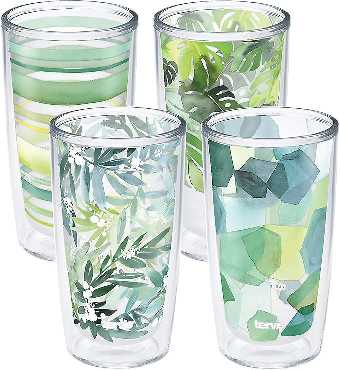 Tervis Yao Cheng Green Crystal Made in USA Double Walled Insulated Tumbler by TervisTumblerCompany