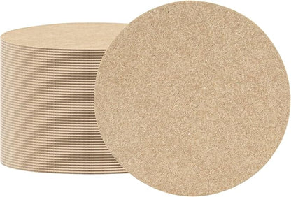 Restaurantware Paper Coasters 1000 Pack of 4 Inch Disposable Beverage Coasters Absorbent for Hot and Cold Drinks Kraft Coffee Cup Essentials for Table Decor, Kitchen, Home Patio or Living Room
