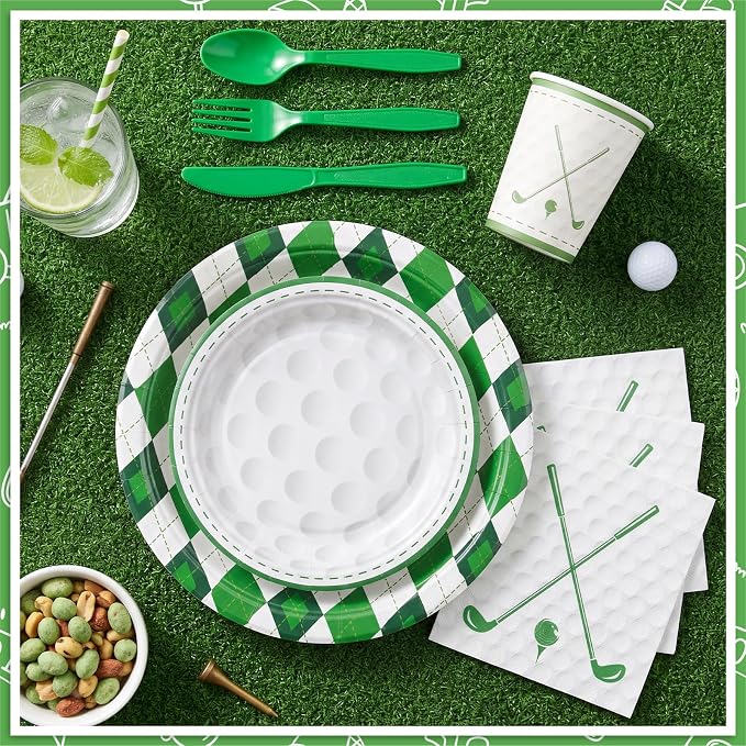 NatNarr Golf Party Supplies Set - Image 4