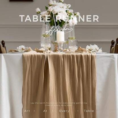 Leetaltree Dazzle Table Runner-Luxury Scarf Table Runner 120 Inch 10FT - Image 9