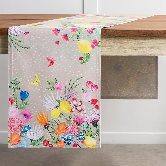 Maison d' Hermine Table Runner 100% Cotton 14.50" x 72" | Table Runners 72 - Image 8