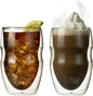 Ozeri Serafino Double Wall Insulated Beverage and Coffee Glasses by Ozeri