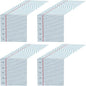 4 Pcs Notebook Table Runner 71 x 13 Inch Preschool Back to School Classroom by Breling