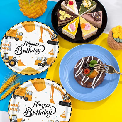 Construction Plates and Napkins Party Supplies - Image 5