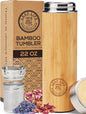 Leaflife Premium Bamboo Tea Infuser Bottle by LeafLife