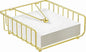 Napkin Holder for Table with Weighted Arm, Dinner Metal Flat Napkin Holders for by GMFINE