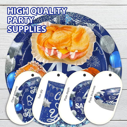 96Pcs 45th Anniversary Decorations - Image 6