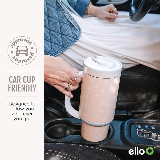 Ello Oasis 40oz Insulated Stainless Steel Tumbler - Image 6
