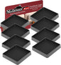 Non Slip Furniture Pads for Hardwood Floors -8 Pcs 3” Furniture Coasters Cups by Yelanon