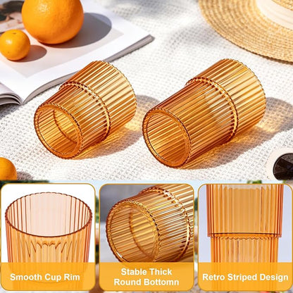 24 Pack Plastic Wine Glasses, 16 Oz Highball Glasses & 12 Oz Cocktail Glasses - Image 6