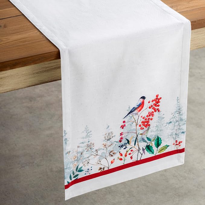 Maison d' Hermine Table Runner 100% Cotton 14.50" x 36" | Table Runners 36 - Image 9