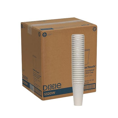 Dixie PerfecTouch 20 oz Paper Coffee Cups By GP PRO by Georgia-Pacific