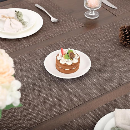 Myir JUN Table Runner Home Decor Dining Table Runners | Vinyl Table Runner 94 - Image 3