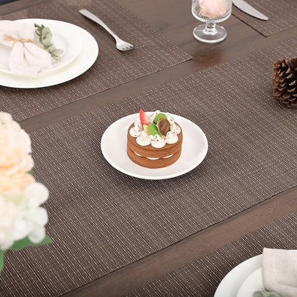 Myir JUN Table Runner Home Decor Dining Table Runners | Vinyl Table Runner 55 - Image 3