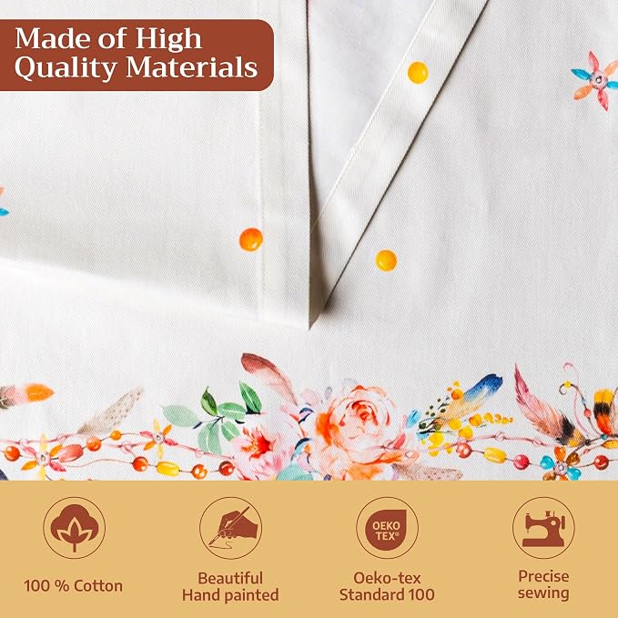 Maison d' Hermine Table Runner 100% Cotton 14.50" x 72" | Table Runners 72 - Image 3