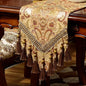 Extra Luxury Velvet Blue Table Runner 72 Inches Long by NYSMXF