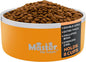 Master Pet Supply Stainless Steel Dog Bowls - 64 oz, Heavy Duty - Mango Tango, Double Wall Extra-Thick Insulated, Non-Slip Pet Water Bowl for Dogs, Cats & Pets, Anti Rust Metal, Dish Washer Safe