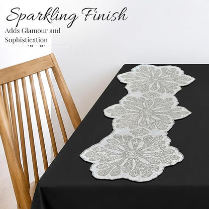 Beaded Table Runner 13 x 36 Inch - Image 9