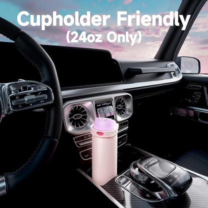 24 oz Insulated Water Bottle for Sports: Meoky Stainless Steel Water Bottle - Image 6