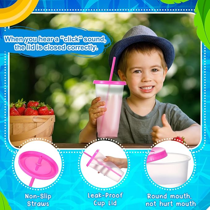 Mifoci 12 Pcs Plastic Tumbler - Image 3