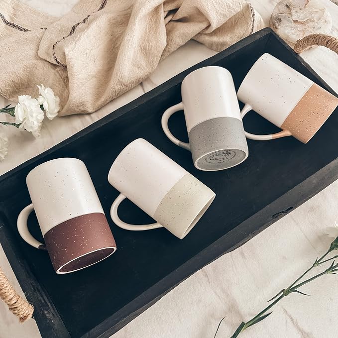 MORA Ceramics 12oz Coffee Mug Set of 4 - Image 9