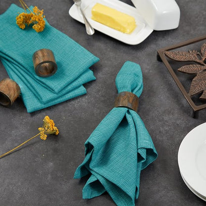 DII Variegated Tabletop Collection, Napkin Set, 6 Piece - Image 4