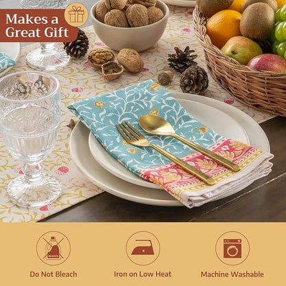 Maison d' Hermine Table Runner 100% Cotton 14.50" x 72" | Table Runners 72 - Image 5