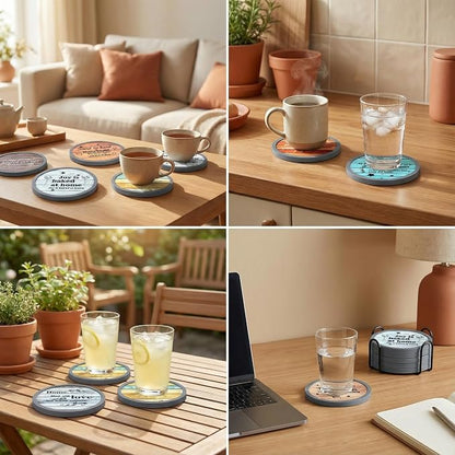 Absorbent Coasters for Drinks - Image 5
