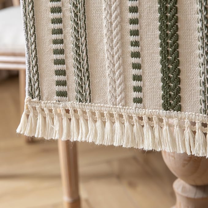Caflife Boho Table Runner 72 Inchs Long, Dining Room Home Decor - Image 5