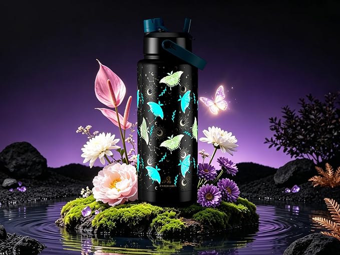 POWCAN 40 oz Insulated Water Bottle - Image 2
