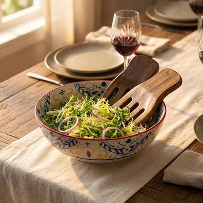 Salad Hands - Set of 2 Acacia Wood Salad Servers - Image 7